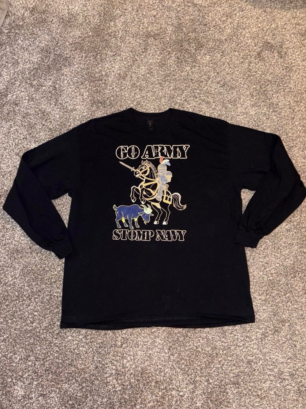 Army Navy Football Long Sleeve Tee